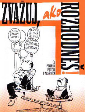 Obálka publikácie Zvažuj ako rozhodneš
